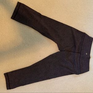 Lululemon Wunder Under Crop High-Rise 21” Size 10
